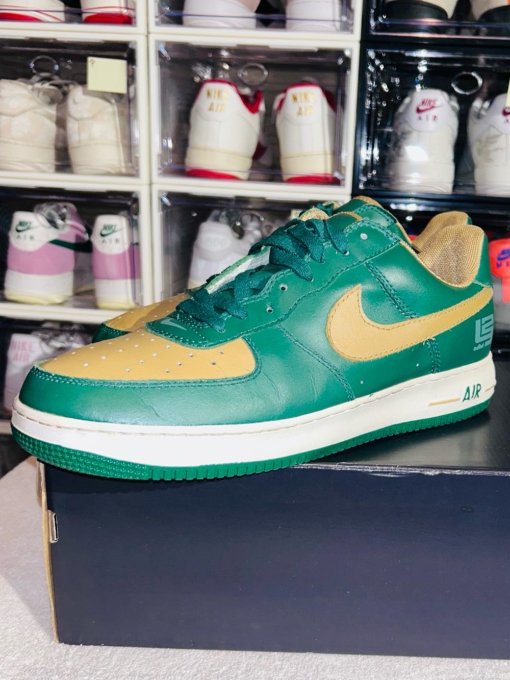 Nike Air Force 1 Premium 'LeBron St. Vincent-St. Mary” # 309063 371. No Box - Picture 5 of 5